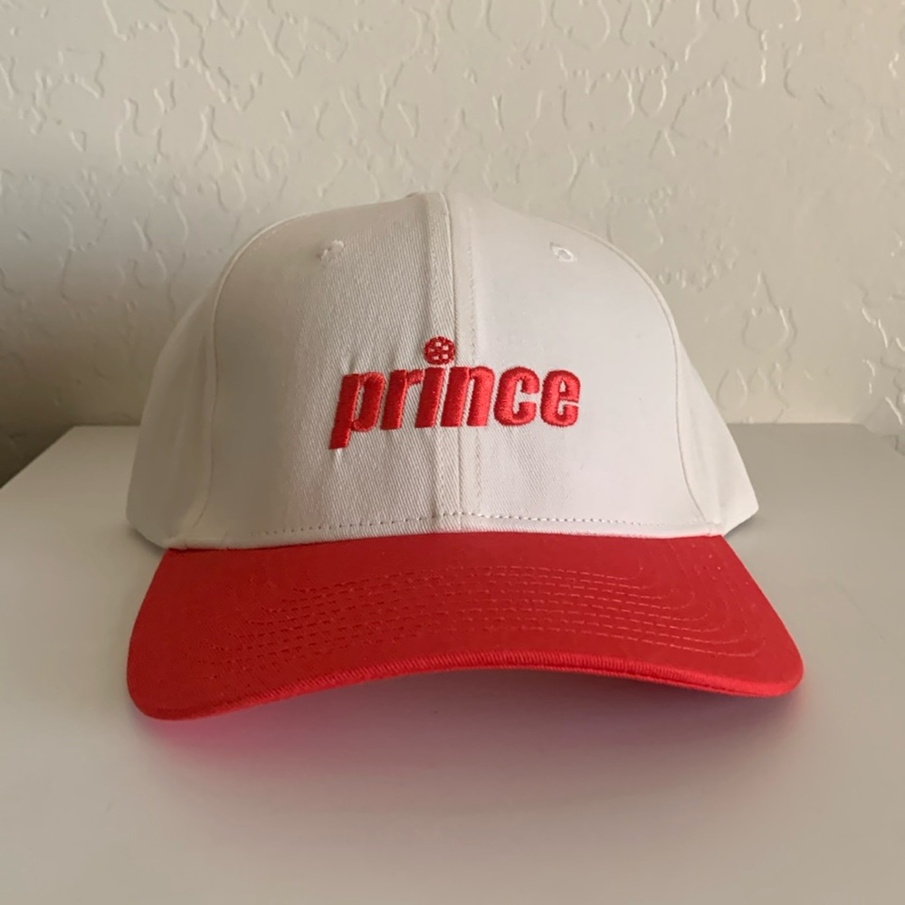 Prince Pickleball Baseball Hat - Cream 🔴